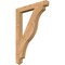 Ekena Millwork Funston Arts & Crafts Smooth Bracket, Western Red Cedar, 3 1/2"W x 30"D x 42"H BKT04X30X42FST03SWR - alternate 1